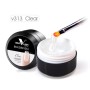 Gel UV / LED Venalisa Jelly de constructie si camuflaj de 15ml, Cod V313 Clear / Transparent + 1 Ulei de cuticule stilou Cadou